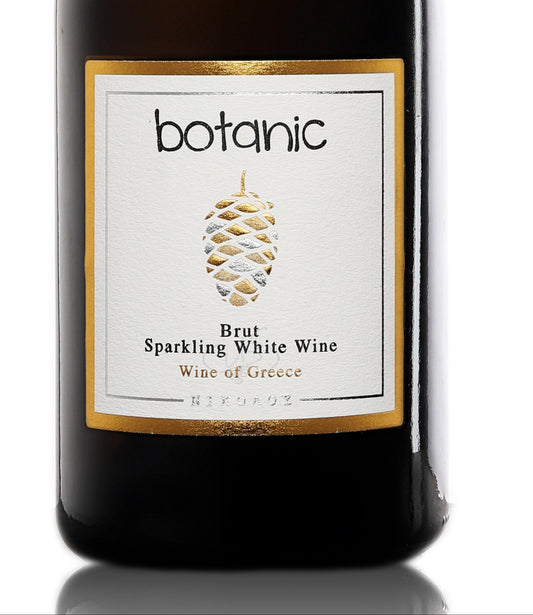 Botanic Brut Mousserende Hvidvin, Savatiano, Grækenland