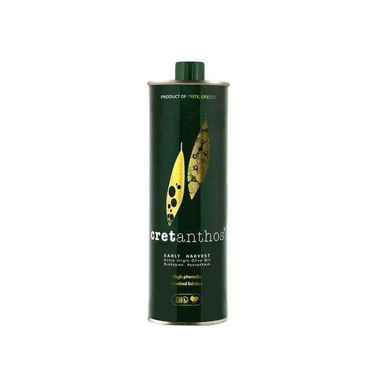 Cretanthos, 500 mL, LIMITED EDITION, over 800 mg/kg total polyfenoler, SUPERFOOD, EARLY HARVEST