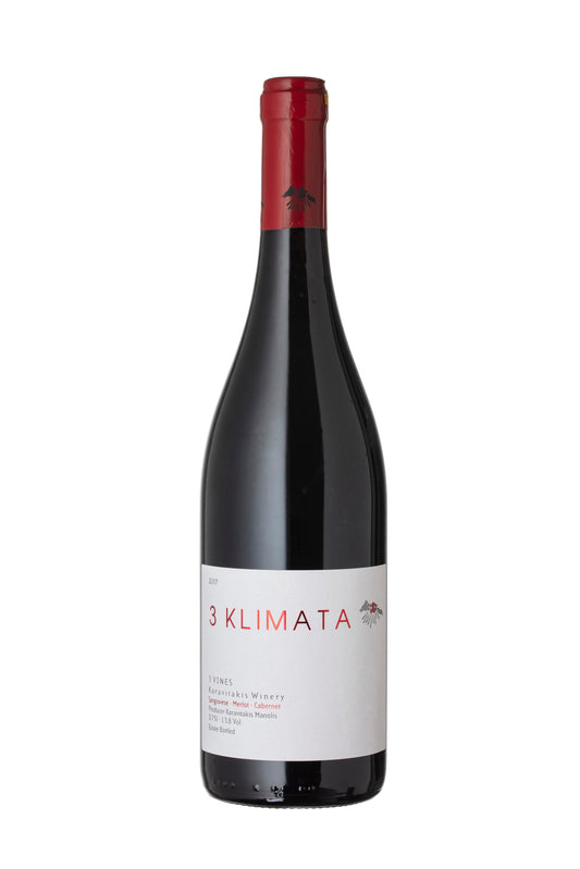 3 Klimata, Sangiovese-Cabernet Sauvignon-Merlot, Karavitakis, Kreta