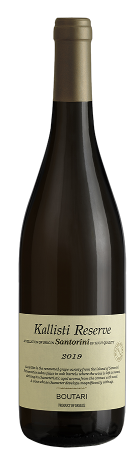 Kallisti Reserve, Assyrtiko, Boutari, Santorini, Grækenland