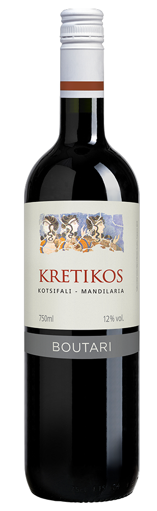 Kretikos Boutari Red - Kotsifali - Mantilaria, Kreta, Grækenland
