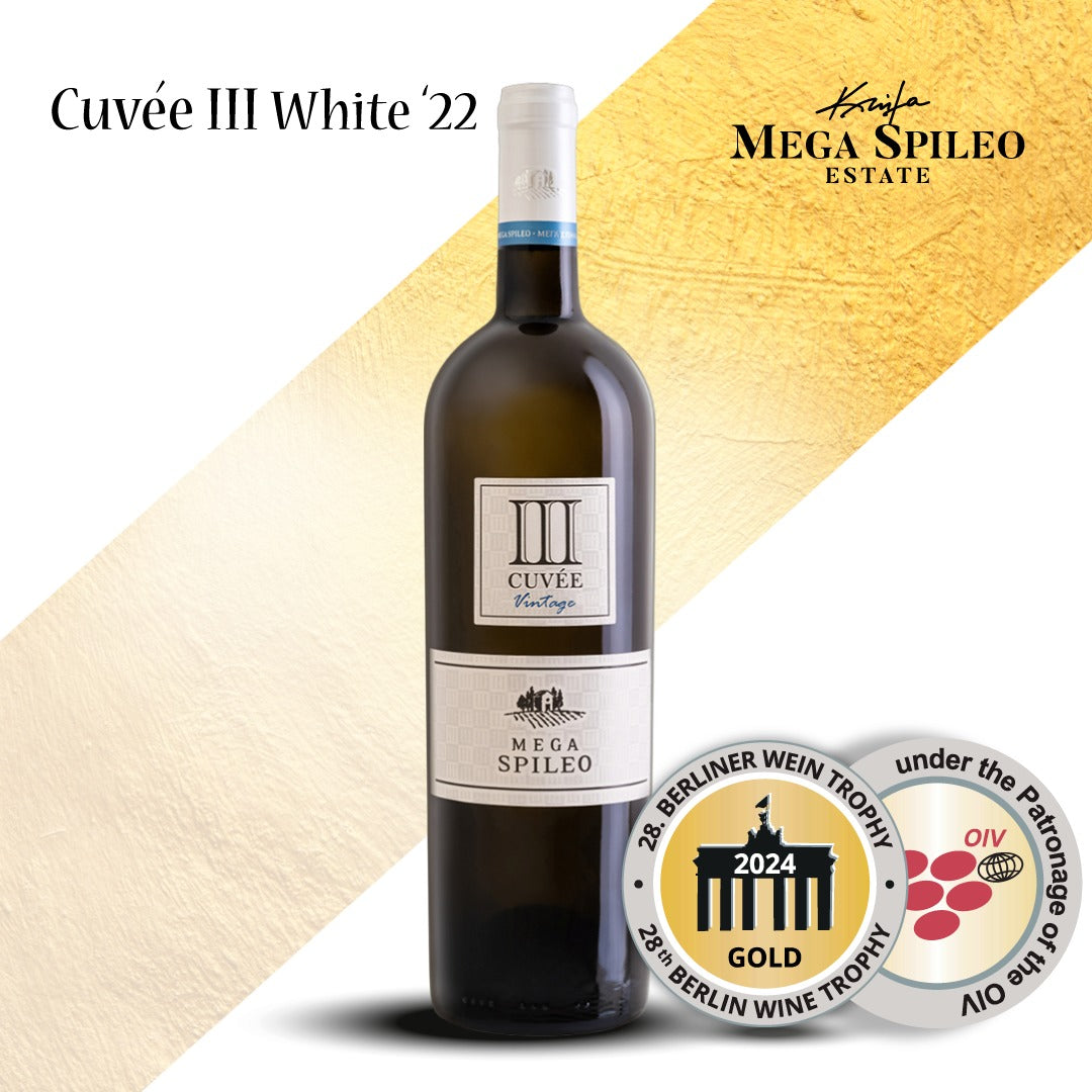 Mega Spileo Cuvee III Hvidvin, Achaia, Grækenland