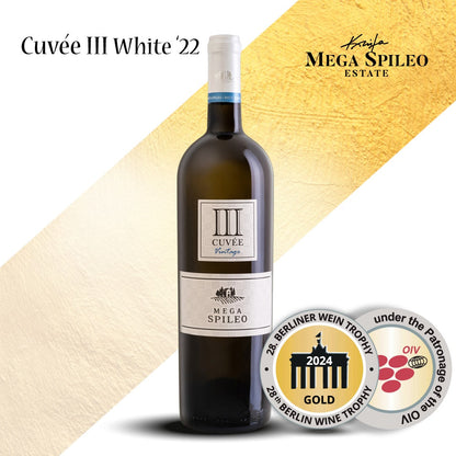Mega Spileo Cuvee III Hvidvin, Achaia, Grækenland