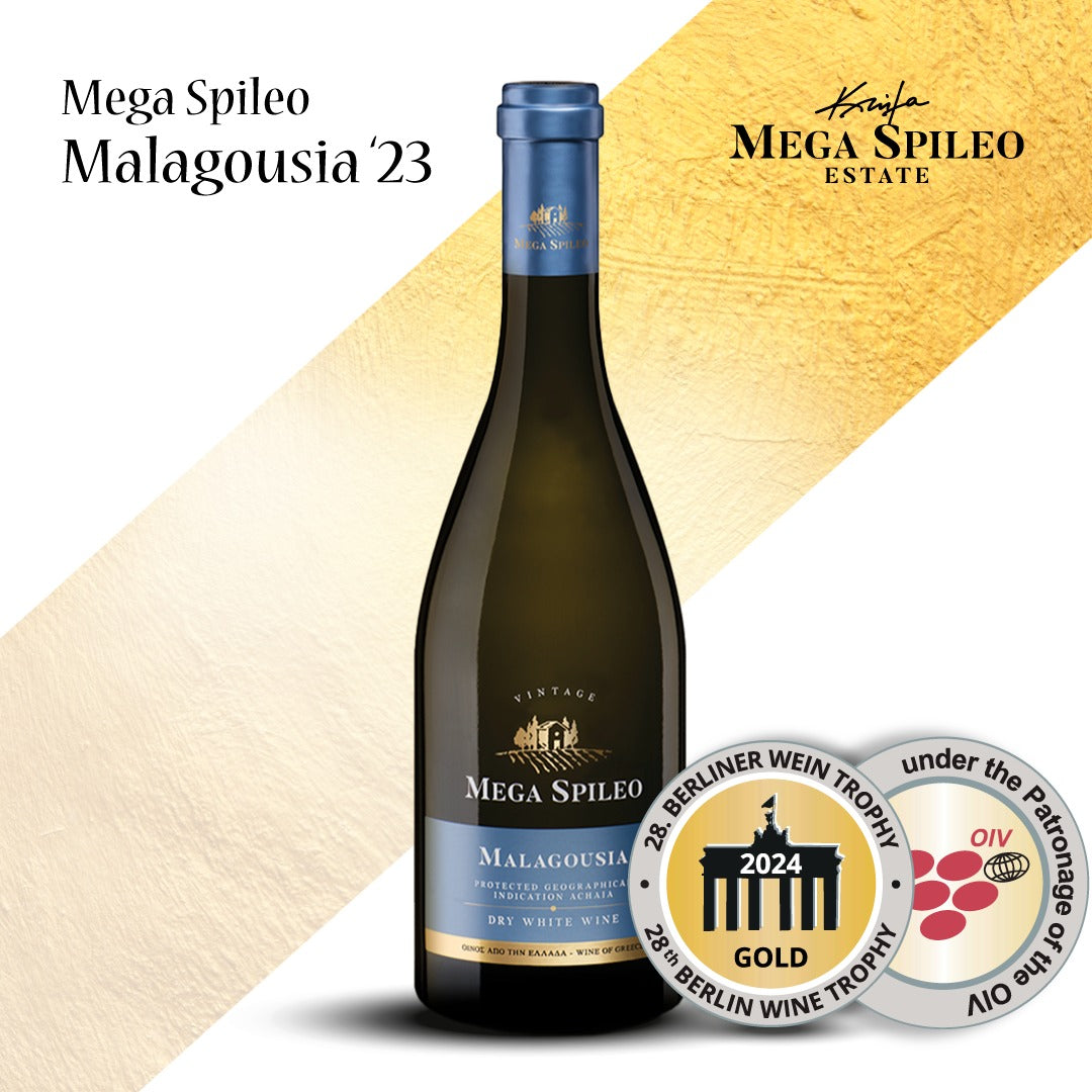 Mega Spileo Malagouzia Hvidvin, Achaia, Grækenland